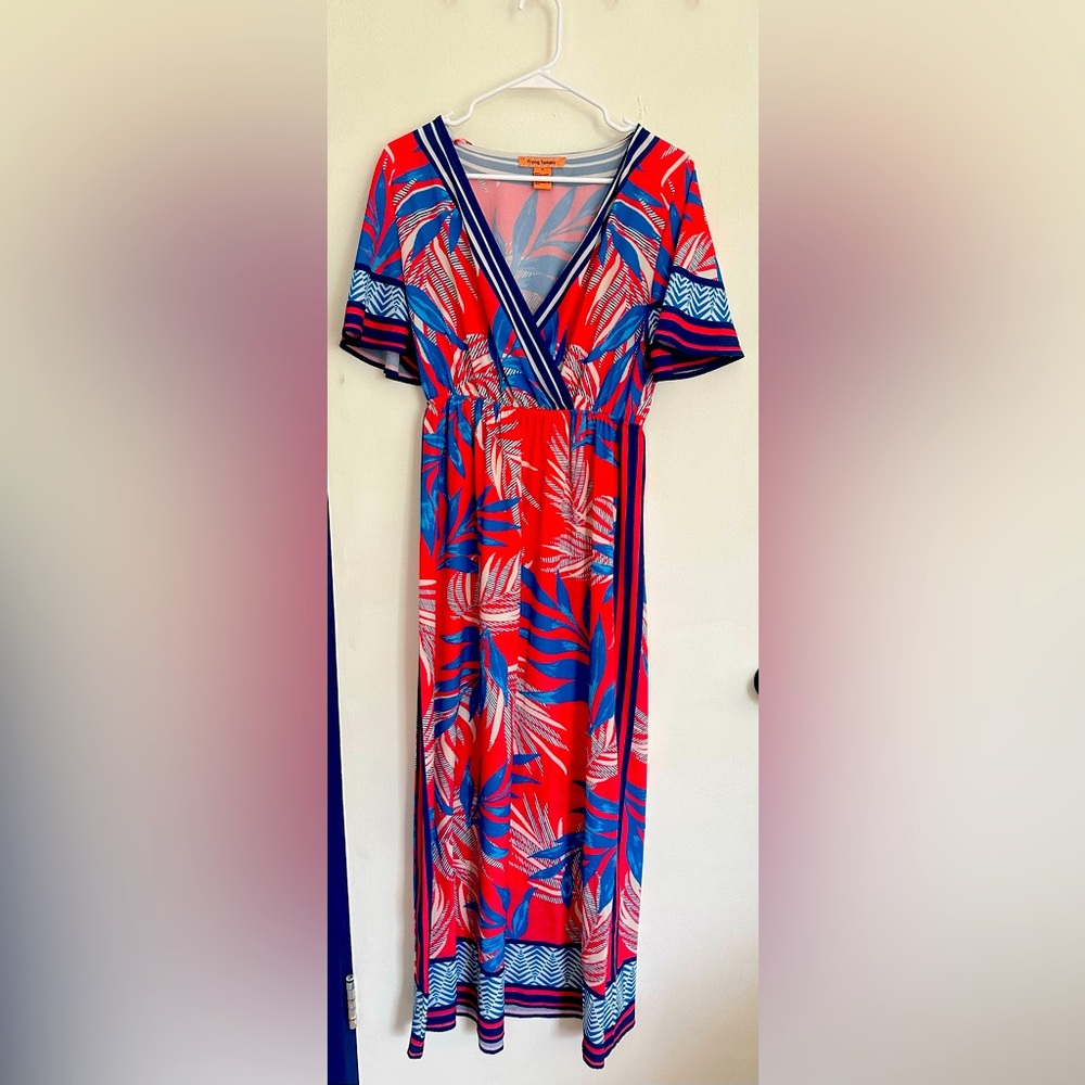 Flying Tomato Tropical Maxi Dress